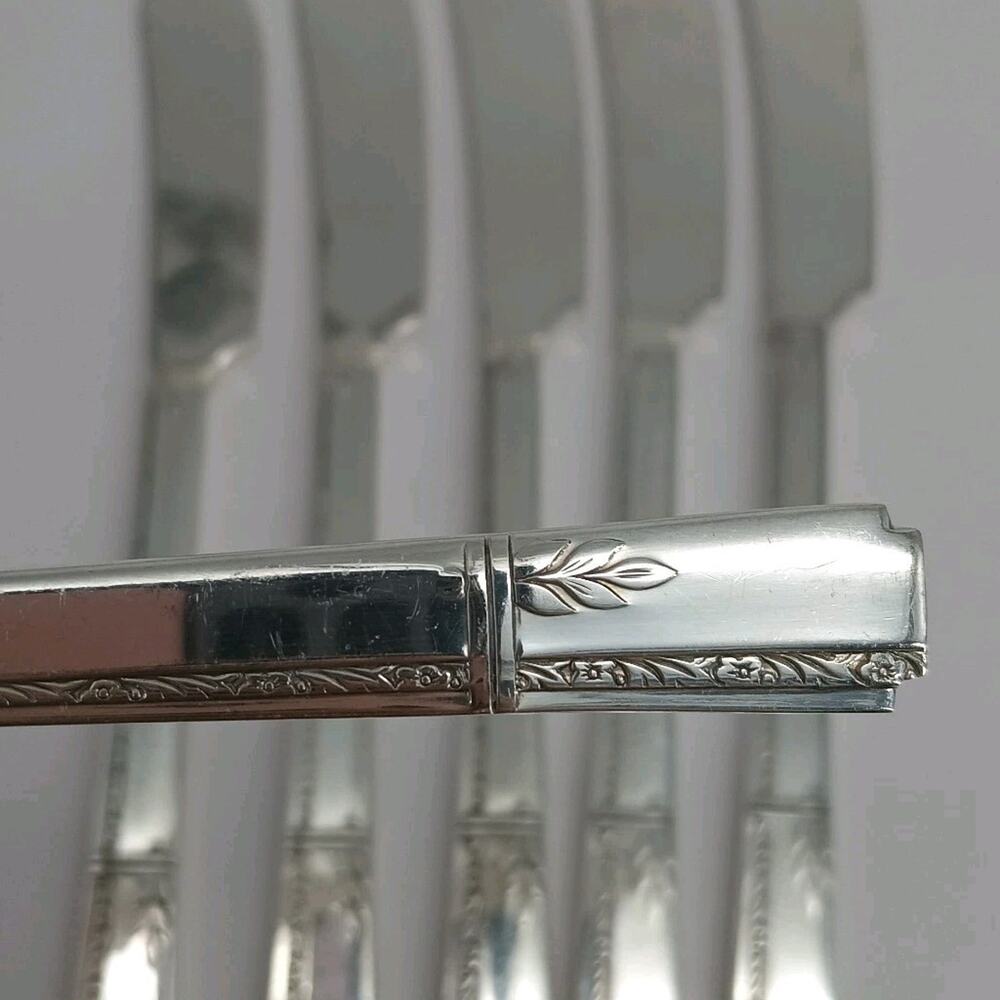 6X SP Oneida Prestige GRENOBLE Silverplate Spreaders